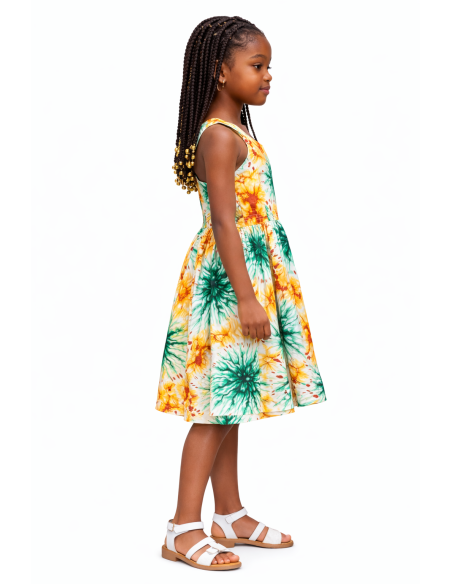 Robe en Wax Petite Fille