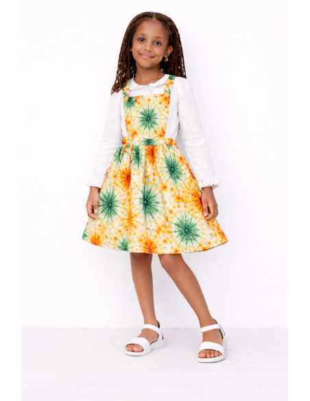 Robe en Wax Tissu Africain