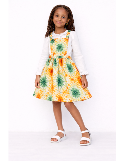 Robe Africaine en wax Fillette 2