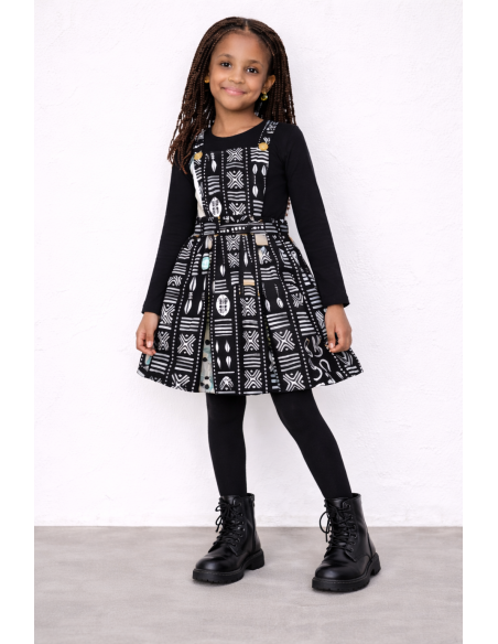 Robe africaine en Bogolan