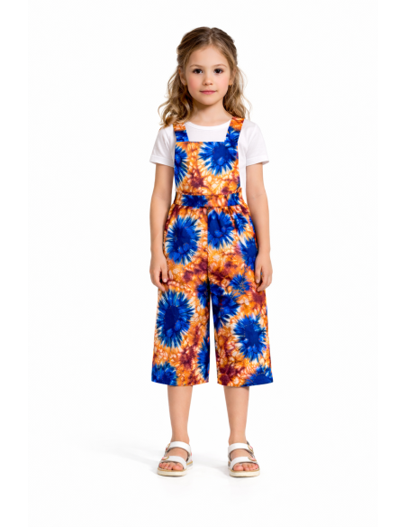 Combinaison en Wax Petite Fille