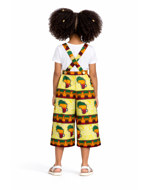 Combinaison en Wax Tissu Africain 2