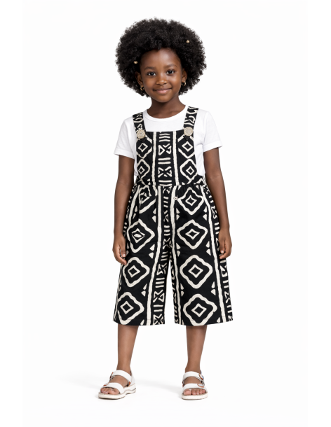 Combinaison en Tissu Africain Bogolan