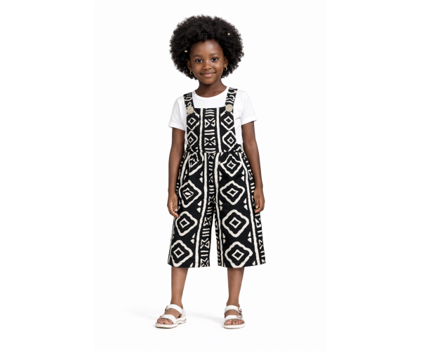 Combinaison Africaine Enfant en Bogolan