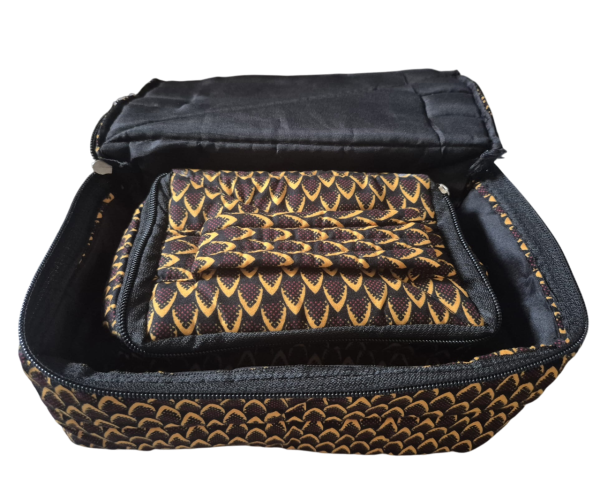 Trousse de toilette en wax