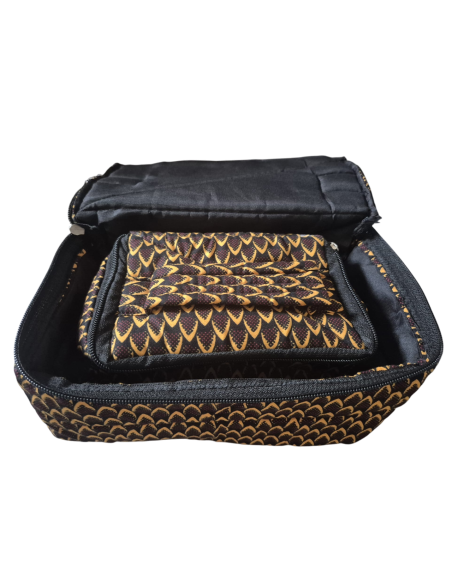 Trousse de toilette en wax