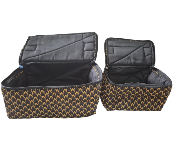 Trousse de toilette en wax