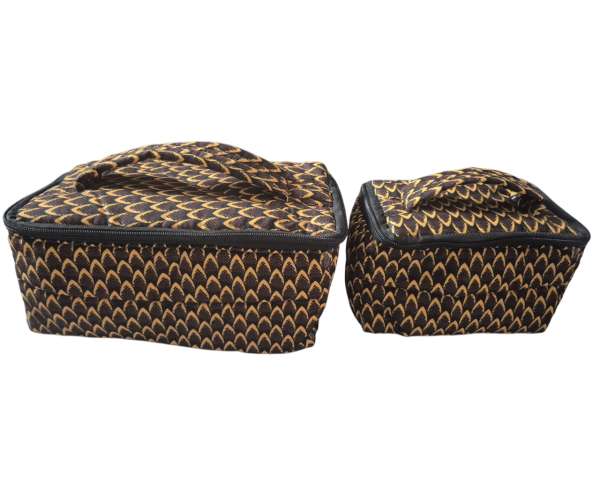 Trousse de toilette en wax