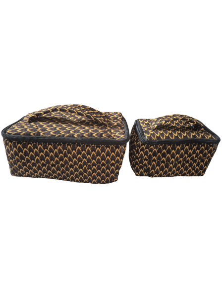 Trousse de toilette en wax