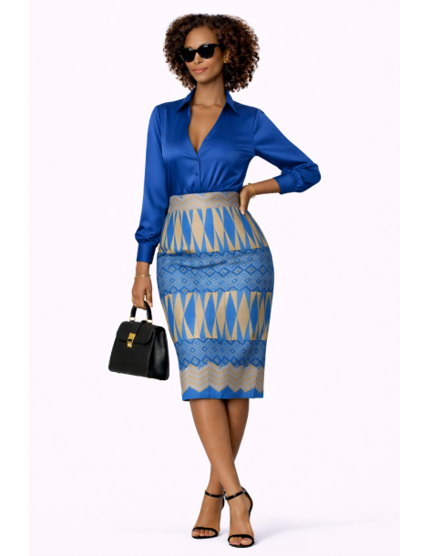 Jupe wax africaine 2