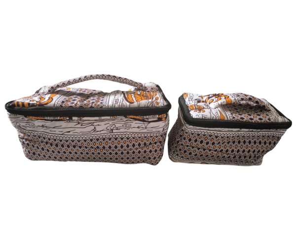 Trousse de toilette en wax