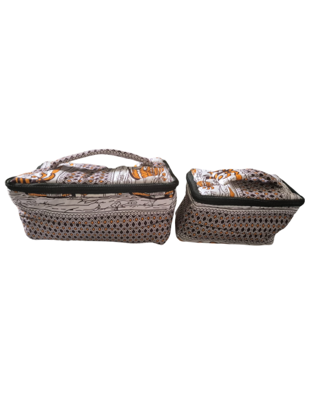 Trousse de toilette en wax