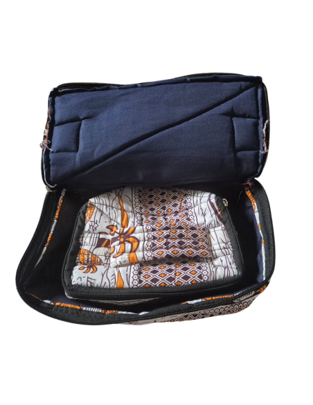 Trousse de toilette en wax