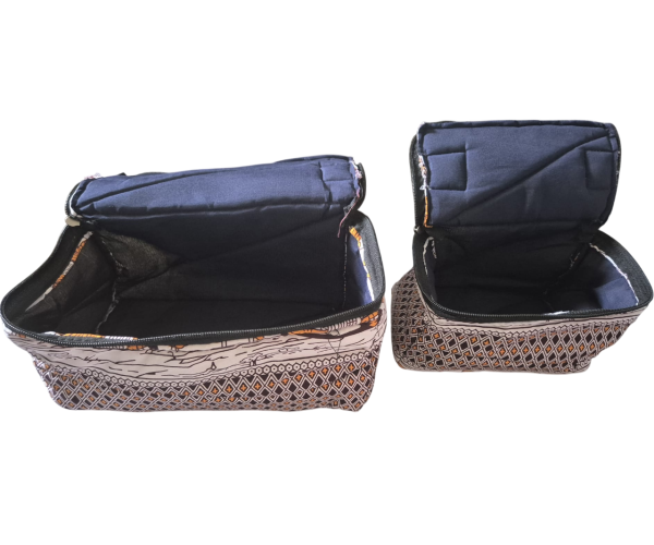 Trousse de toilette en wax