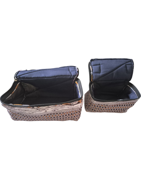 Trousse de toilette en wax