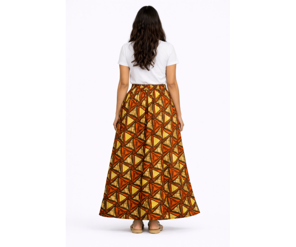Jupe africaine wax