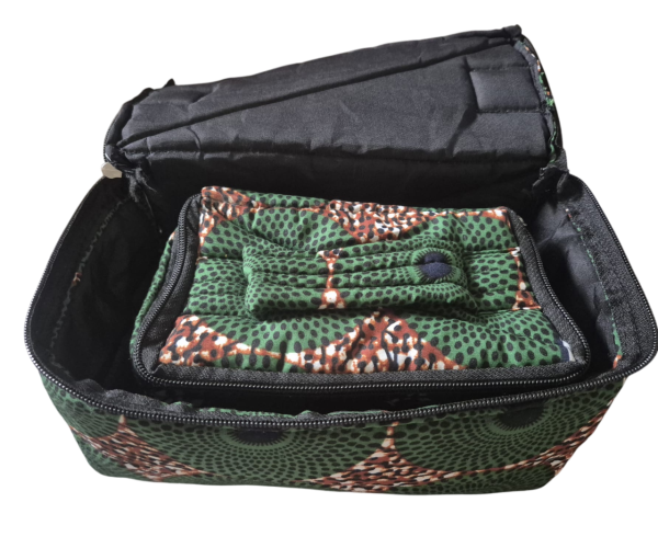 Trousse de toilette en wax