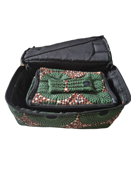 Trousse de toilette en wax
