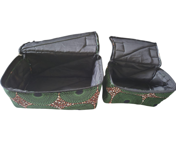 Trousse de toilette en wax