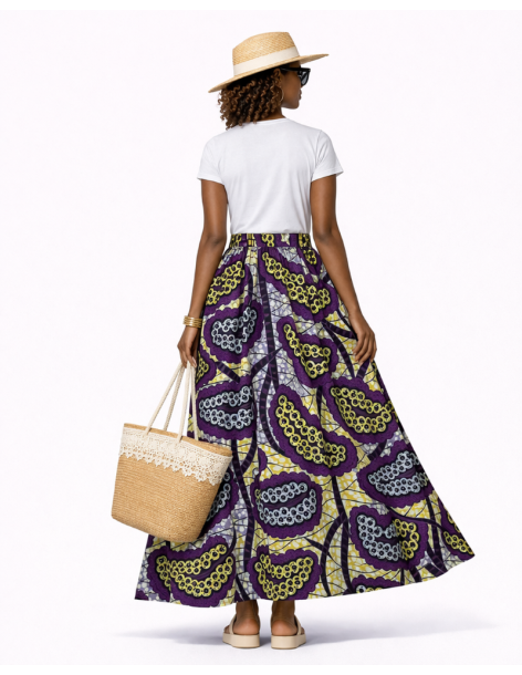 Jupe wax africaine 2