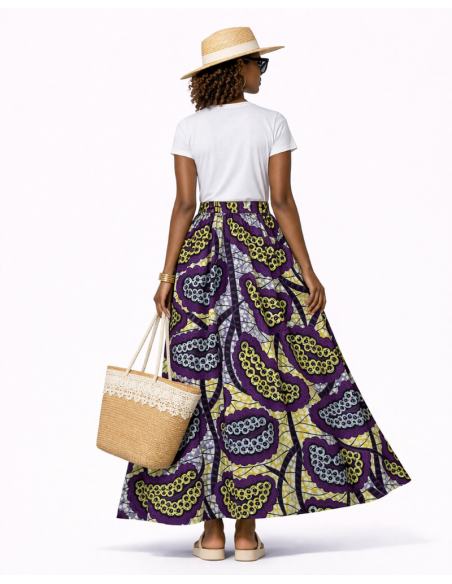 Jupe wax africaine