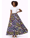 Jupe africaine wax