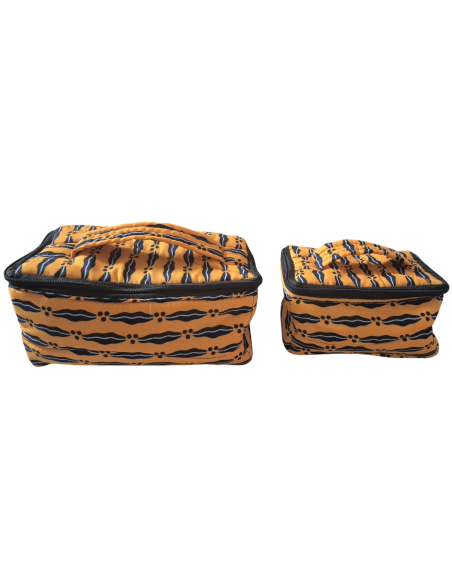 Trousse de toilette en wax
