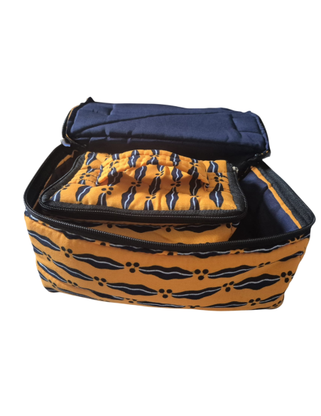 Trousse de toilette en wax