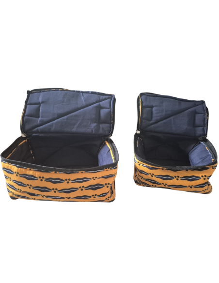 Trousse de toilette en wax