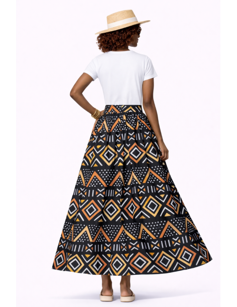 Jupe africaine bogolan 2