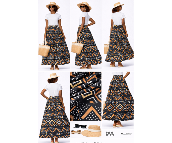 Jupe africaine bogolan