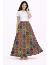 Jupe bogolan tissu africain