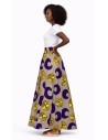 Jupe wax  pagne africain