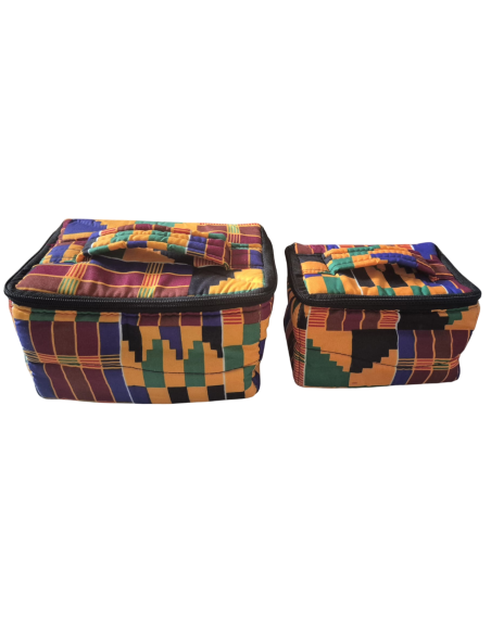 Trousse de toilette en wax