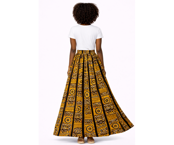 Jupe bogolan pas cher