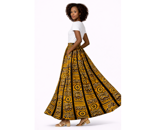 Jupe  bogolan pas cher