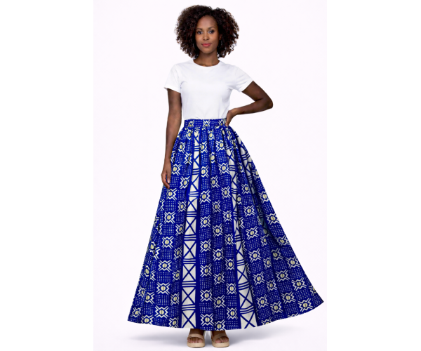 Jupe bogolan tissu africain