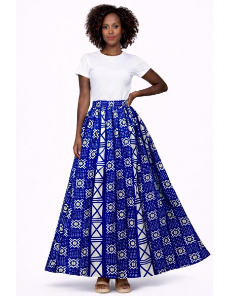 Jupe bogolan tissu africain