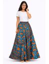 Jupe wax pagne africain