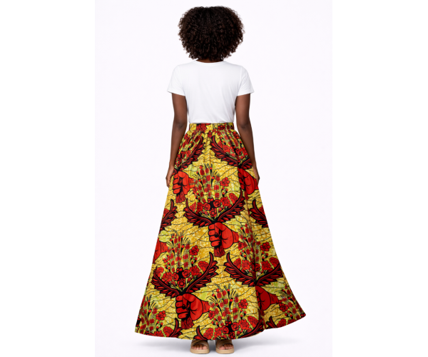 Jupe wax mode africaine