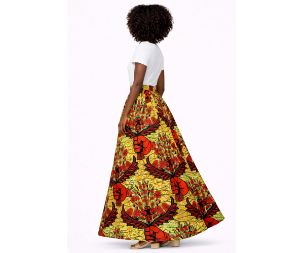 Jupe wax mode africaine