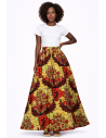 Jupe wax mode africaine
