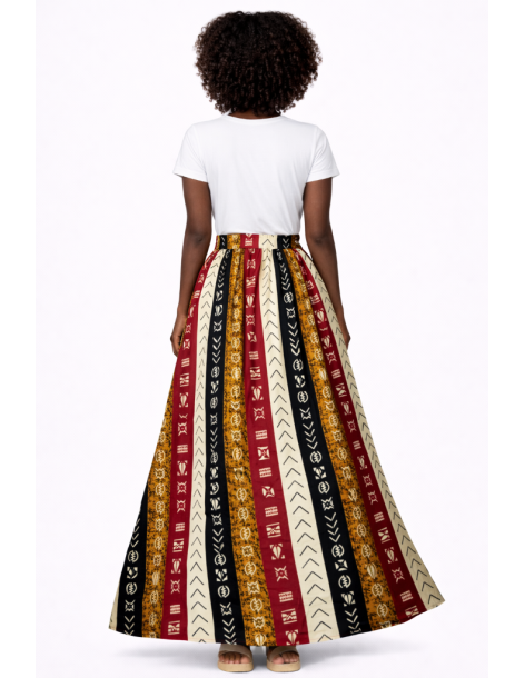 Jupe africaine bogolan 2