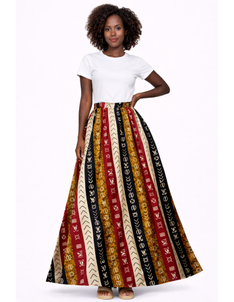 Jupe africaine bogolan
