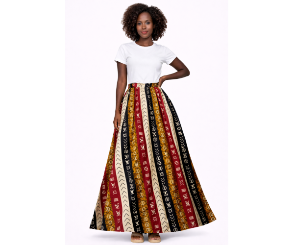 Jupe africaine bogolan