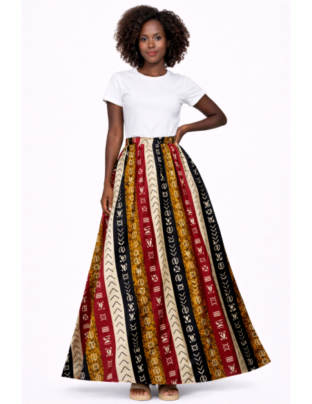 Jupe africaine bogolan