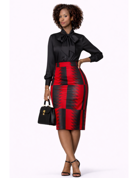 Jupe wax crayon chic