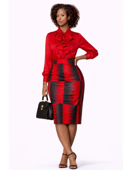 Jupe wax crayon chic