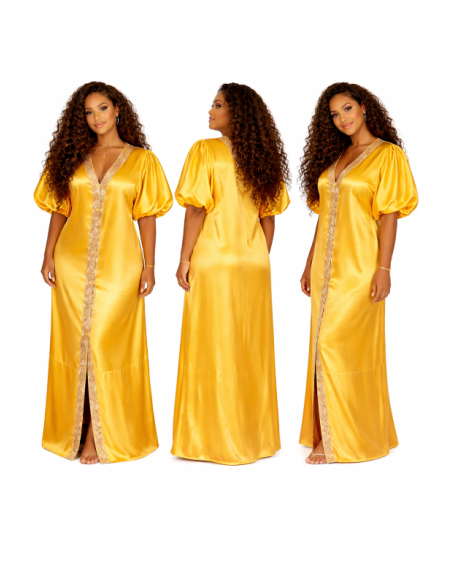 kaftan satin et brocart