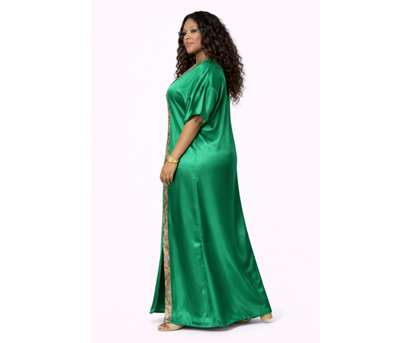 Kaftan satin et brocart